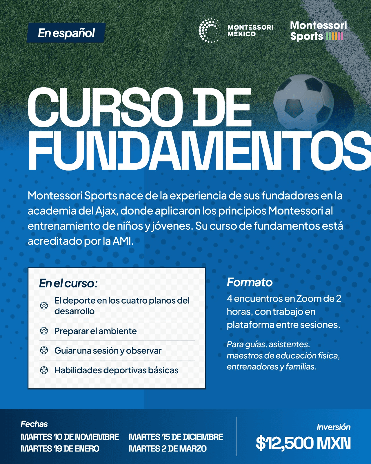 Ver flyer: Curso de Fundamentos – Montessori Sports